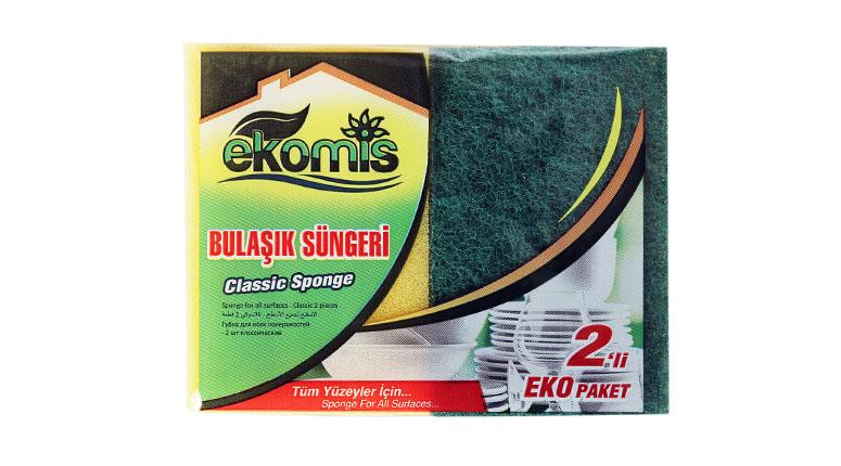 Klasik Çizmez Düz 2'li Sünger